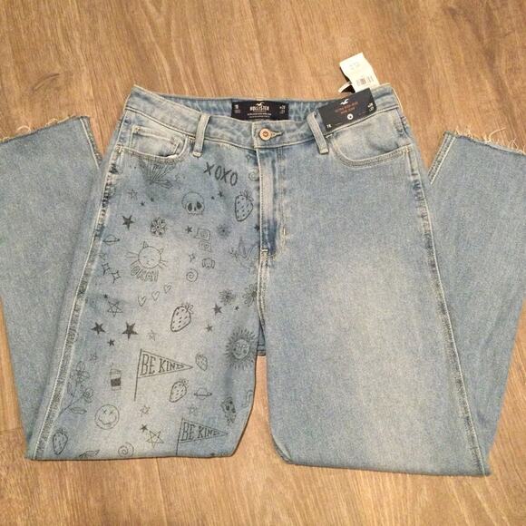Hollister Ultra High-Rise Mom jean 7regular - Picture 1 of 7